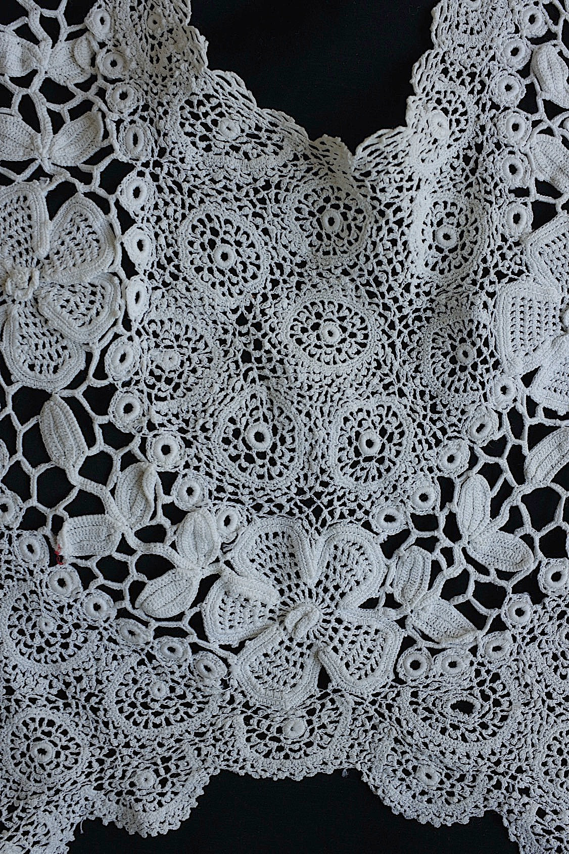 アンティークレーク襟　dentelle anciennne 　antique Detachable collar 6