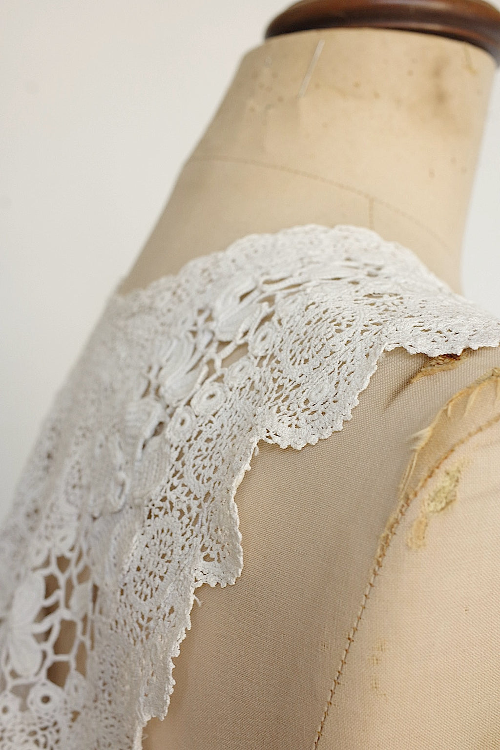 アンティークレーク襟　dentelle anciennne 　antique Detachable collar 6