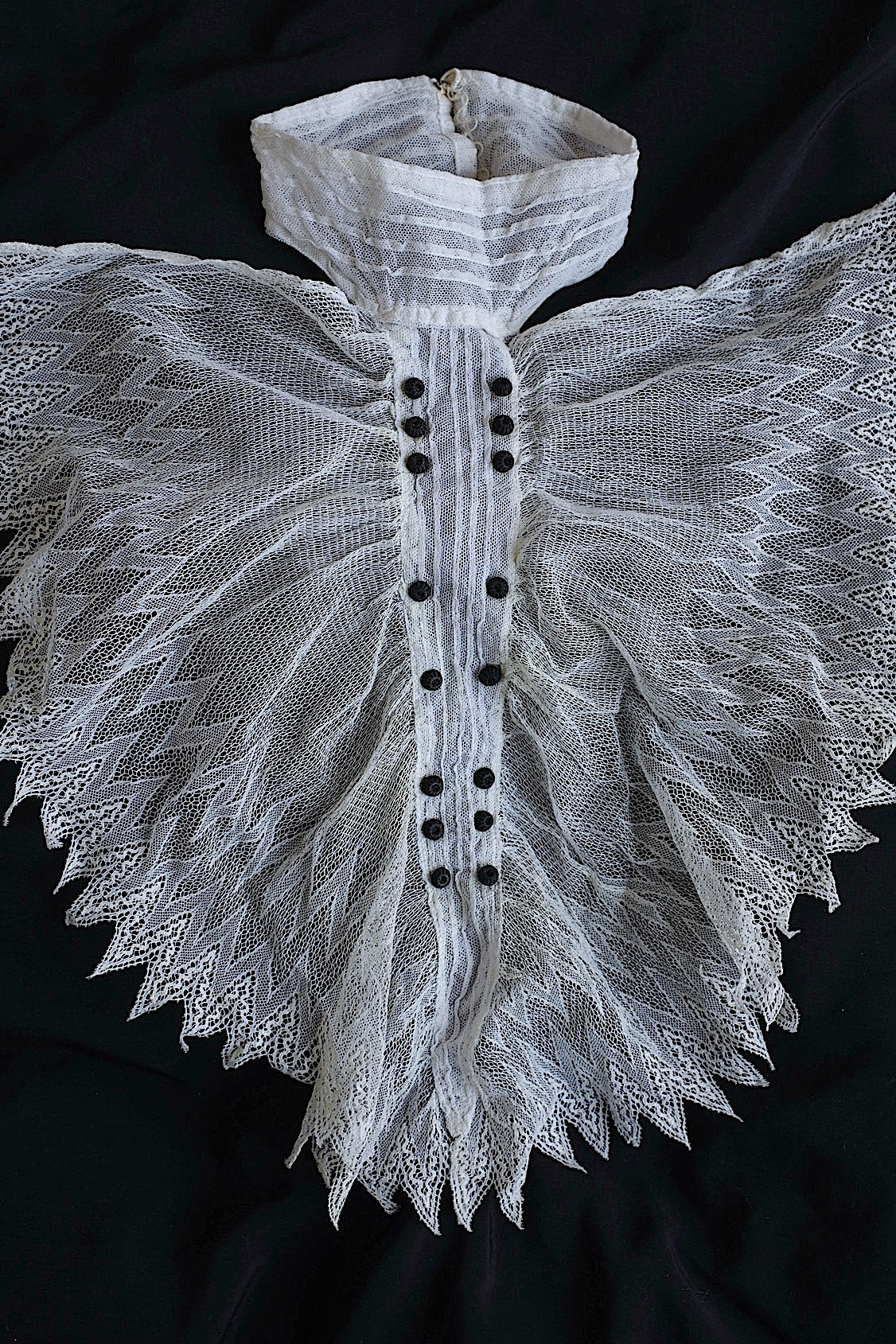 アンティークレーク襟　dentelle anciennne 　antique Detachable collar 7