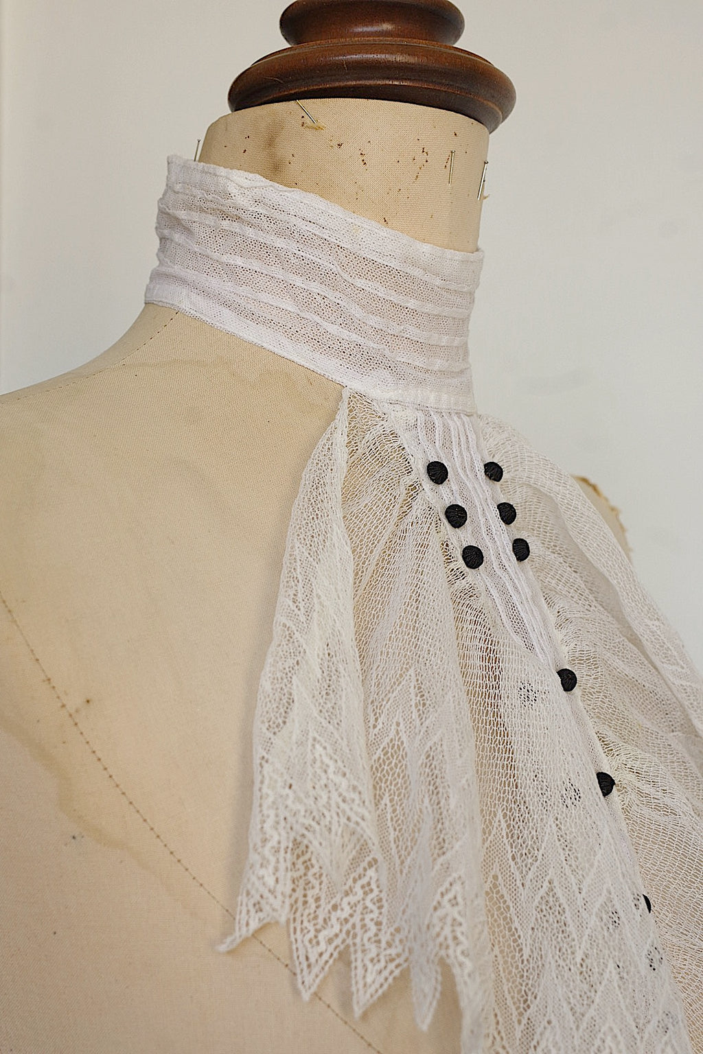 アンティークレーク襟　dentelle anciennne 　antique Detachable collar 7