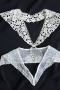 アンティークレーク襟　dentelle anciennne 　antique Detachable collar lots1