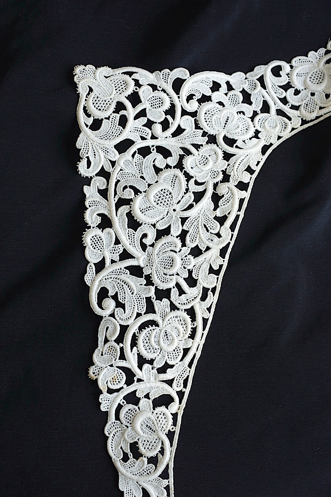 アンティークレーク襟　dentelle anciennne 　antique Detachable collar lots1