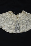 アンティークレース襟　dentelle anciennne クロシェレース襟