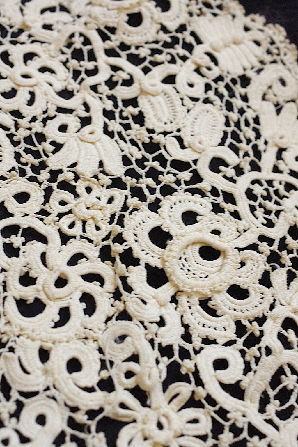 アンティークレース襟　dentelle anciennne ヴィニーズレース襟