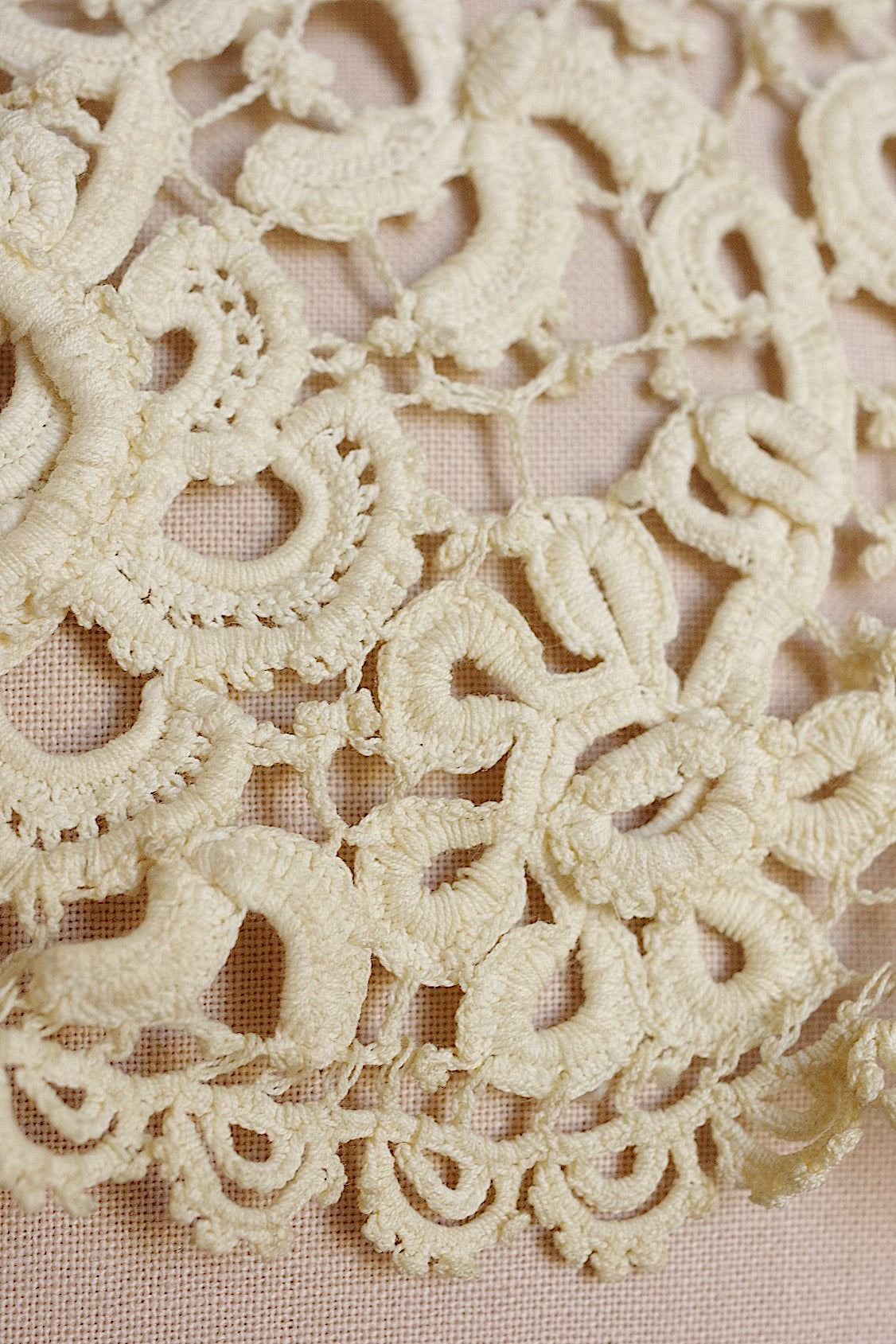 アンティークレース襟　dentelle anciennne ヴィニーズレース襟