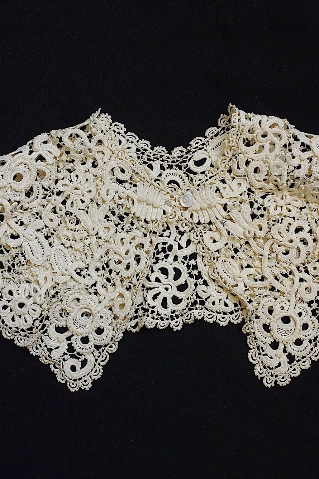 アンティークレース襟　dentelle anciennne ヴィニーズレース襟