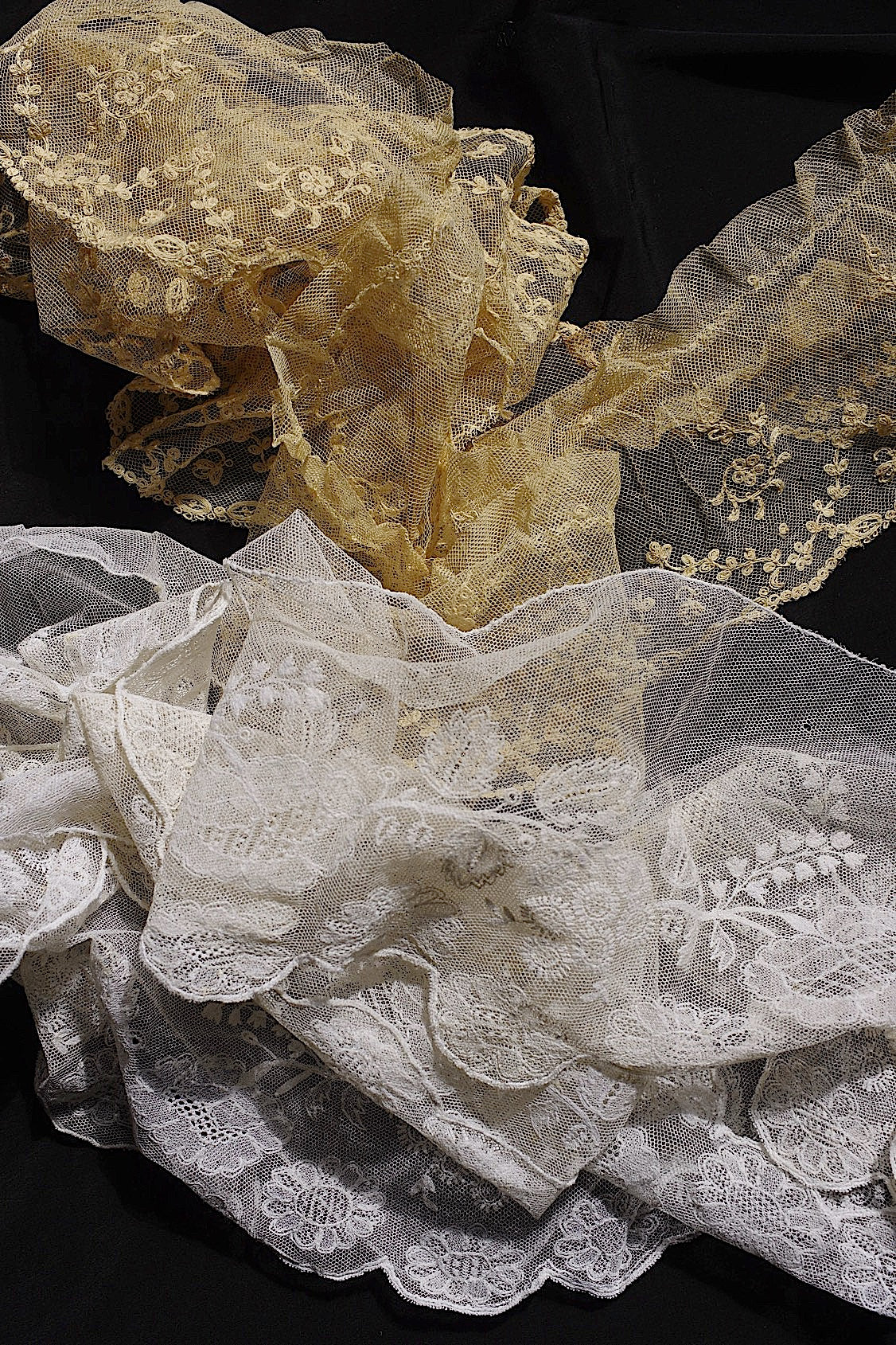 アンティークレース　dentelle ancienne 220cm 260cm