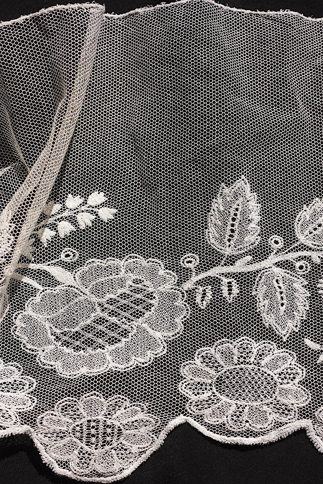 アンティークレース　dentelle ancienne 220cm 260cm