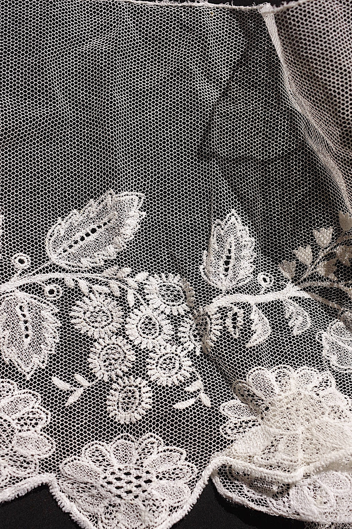 アンティークレース　dentelle ancienne 220cm 260cm