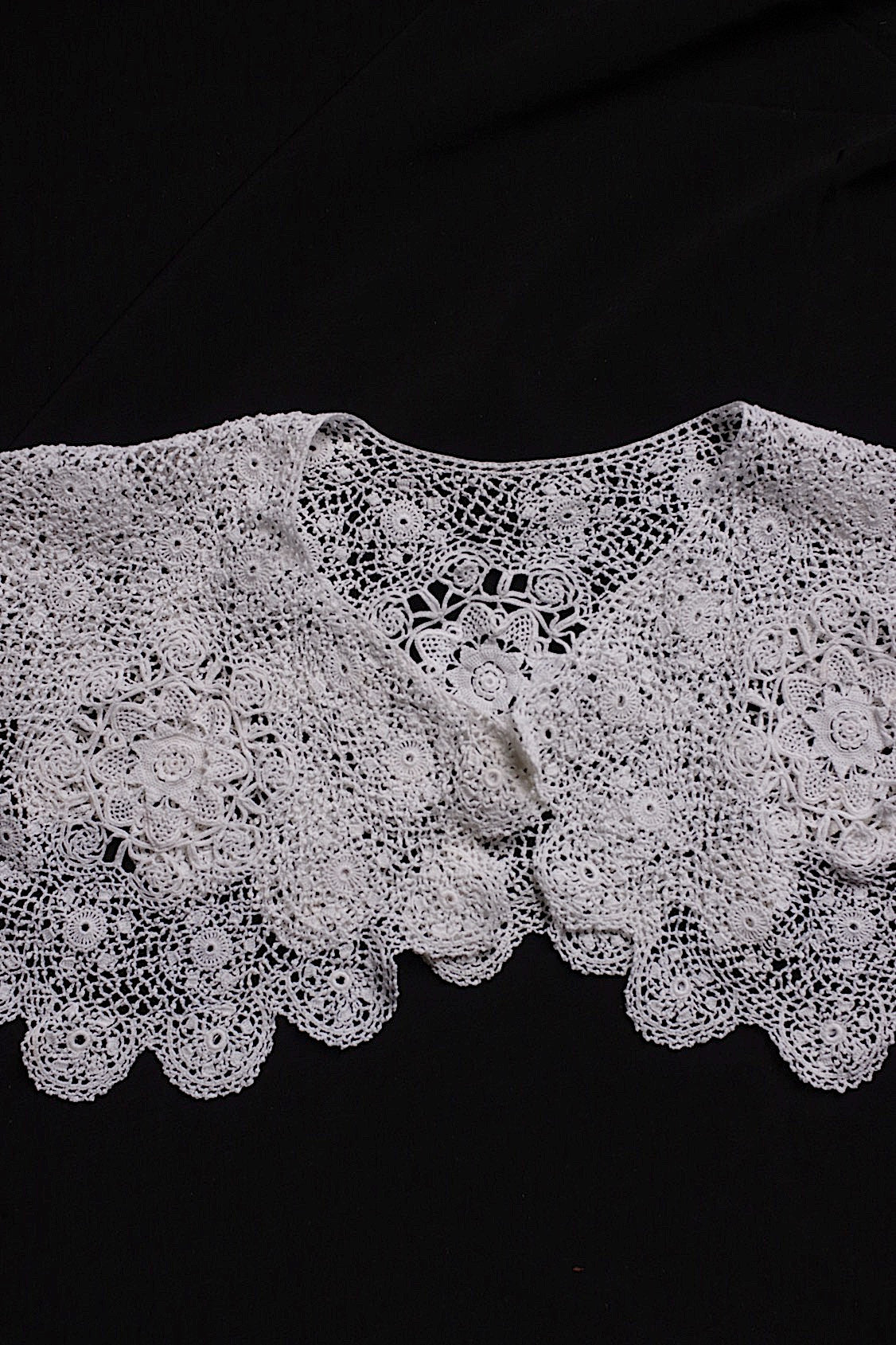 アンティークレース　dentelle ancienne　襟1