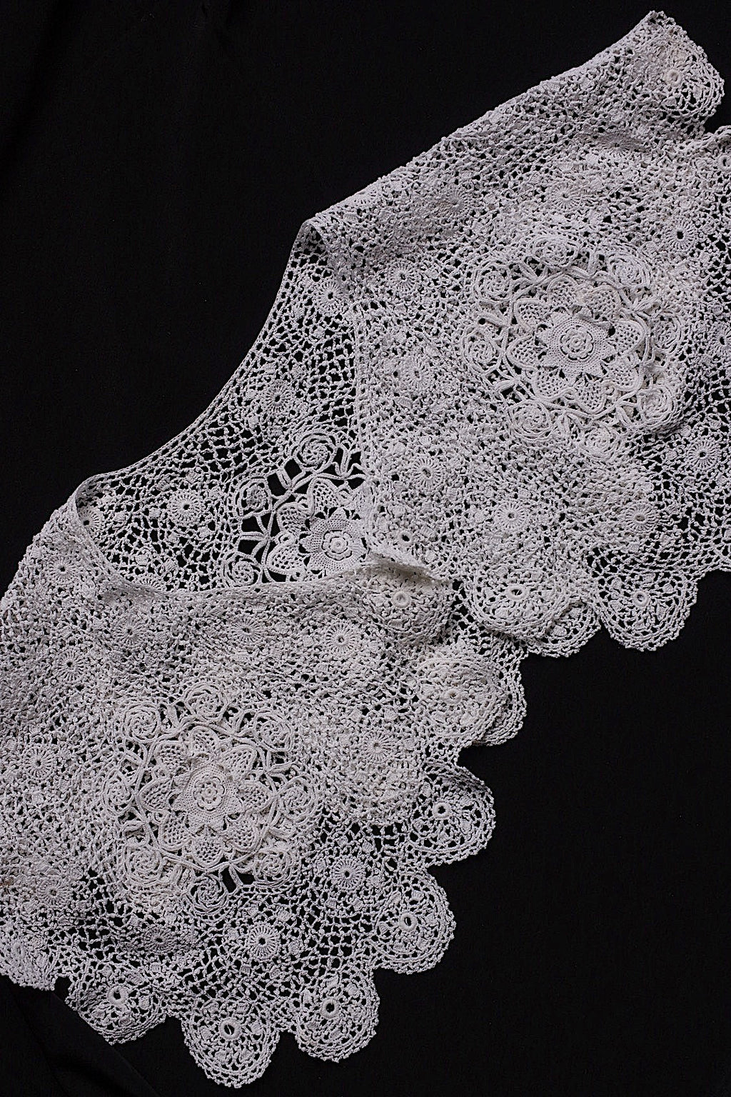 アンティークレース　dentelle ancienne　襟1