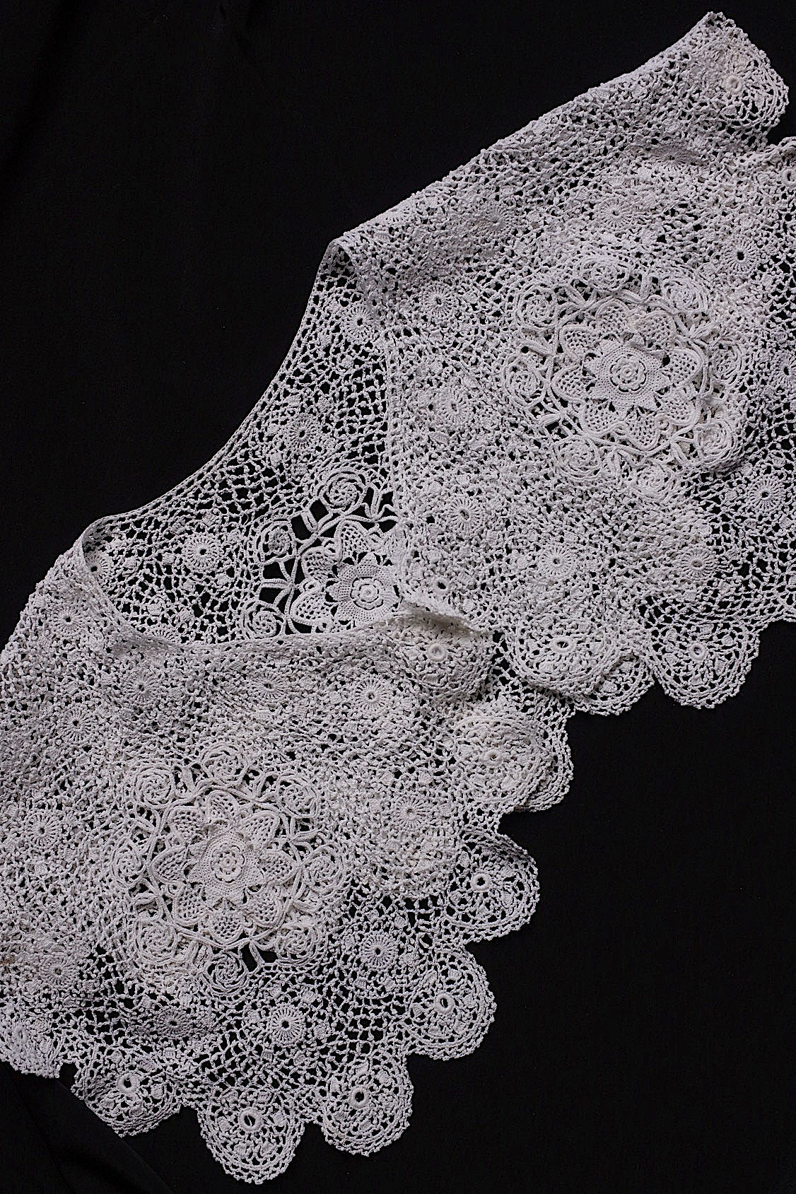 アンティークレース　dentelle ancienne　襟1
