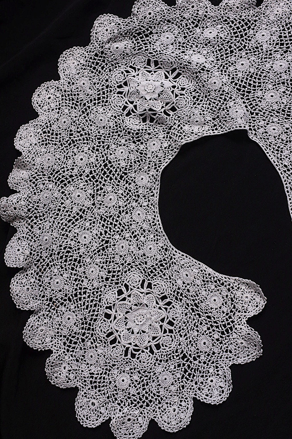 アンティークレース　dentelle ancienne　襟1