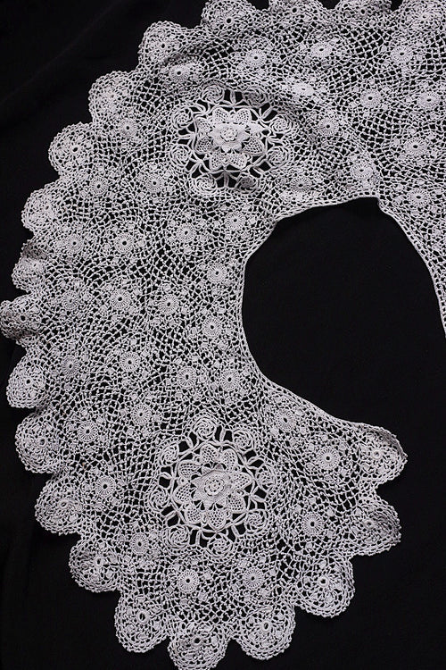 アンティークレース　dentelle ancienne　襟1