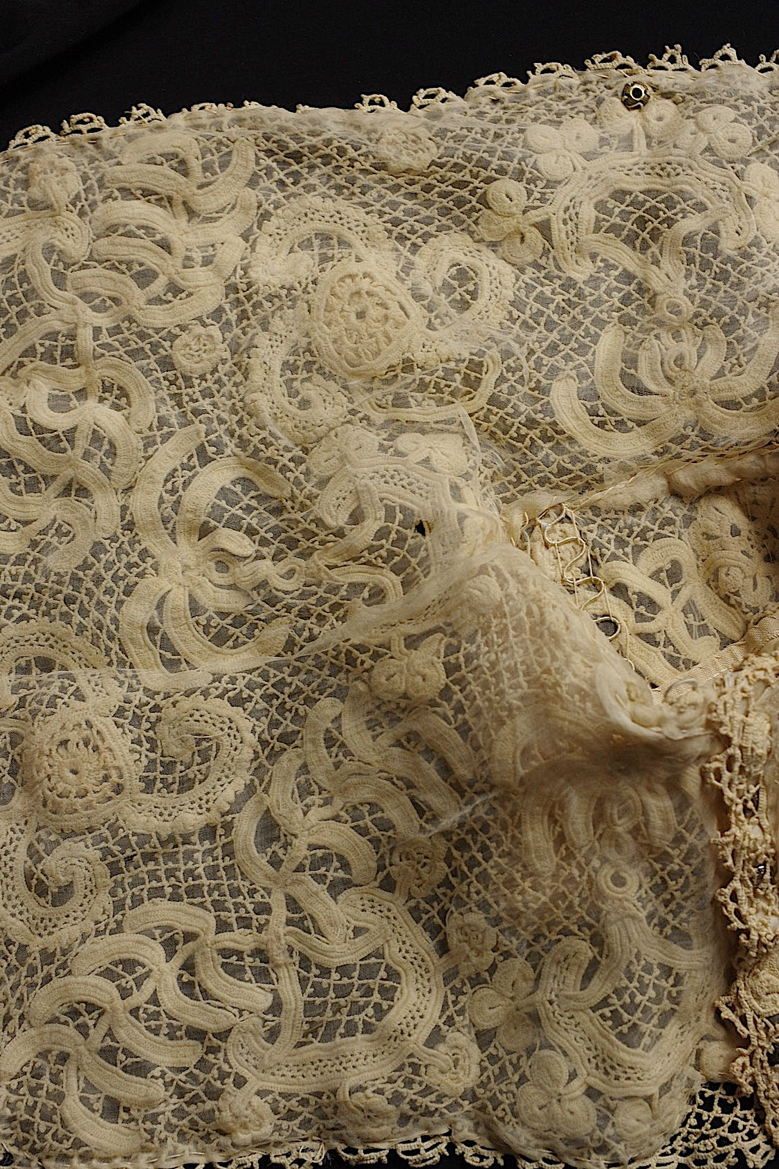 アンティークレース　dentelle ancienne　襟3