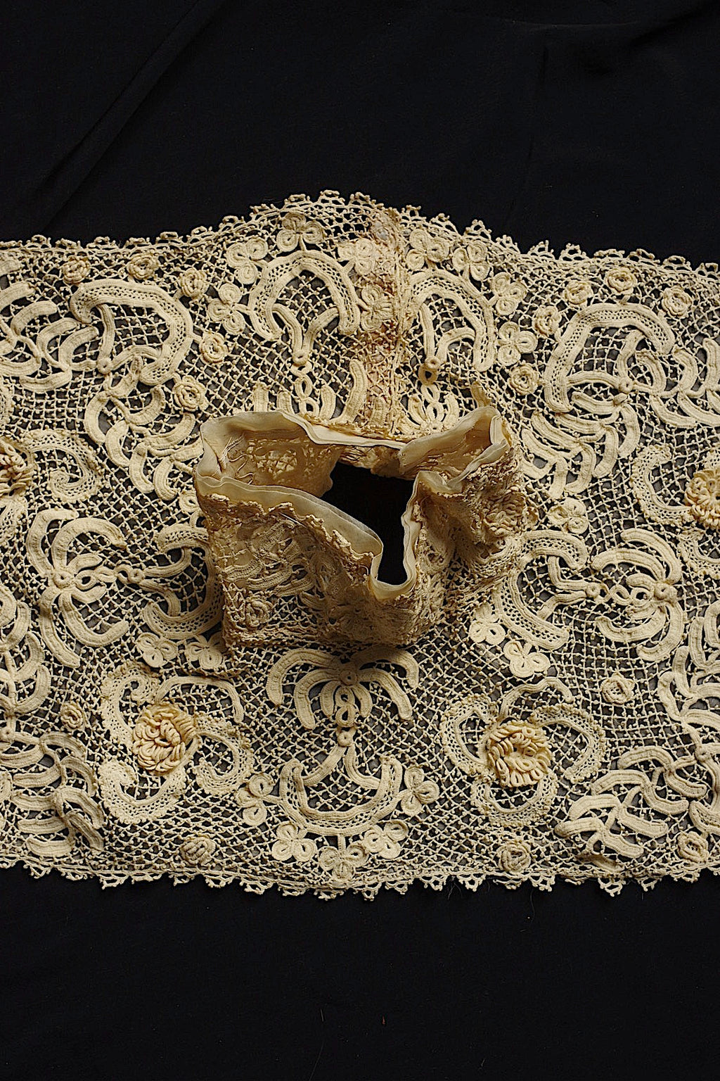 アンティークレース　dentelle ancienne　襟3