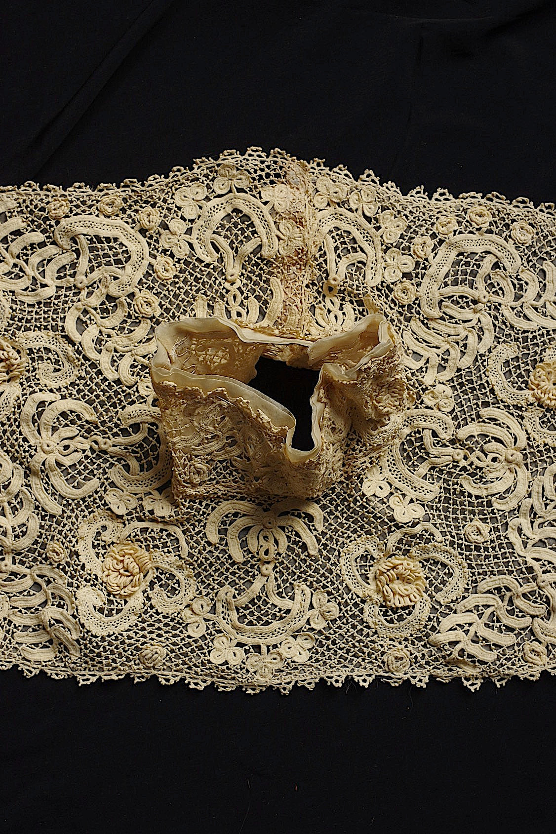 アンティークレース　dentelle ancienne　襟3