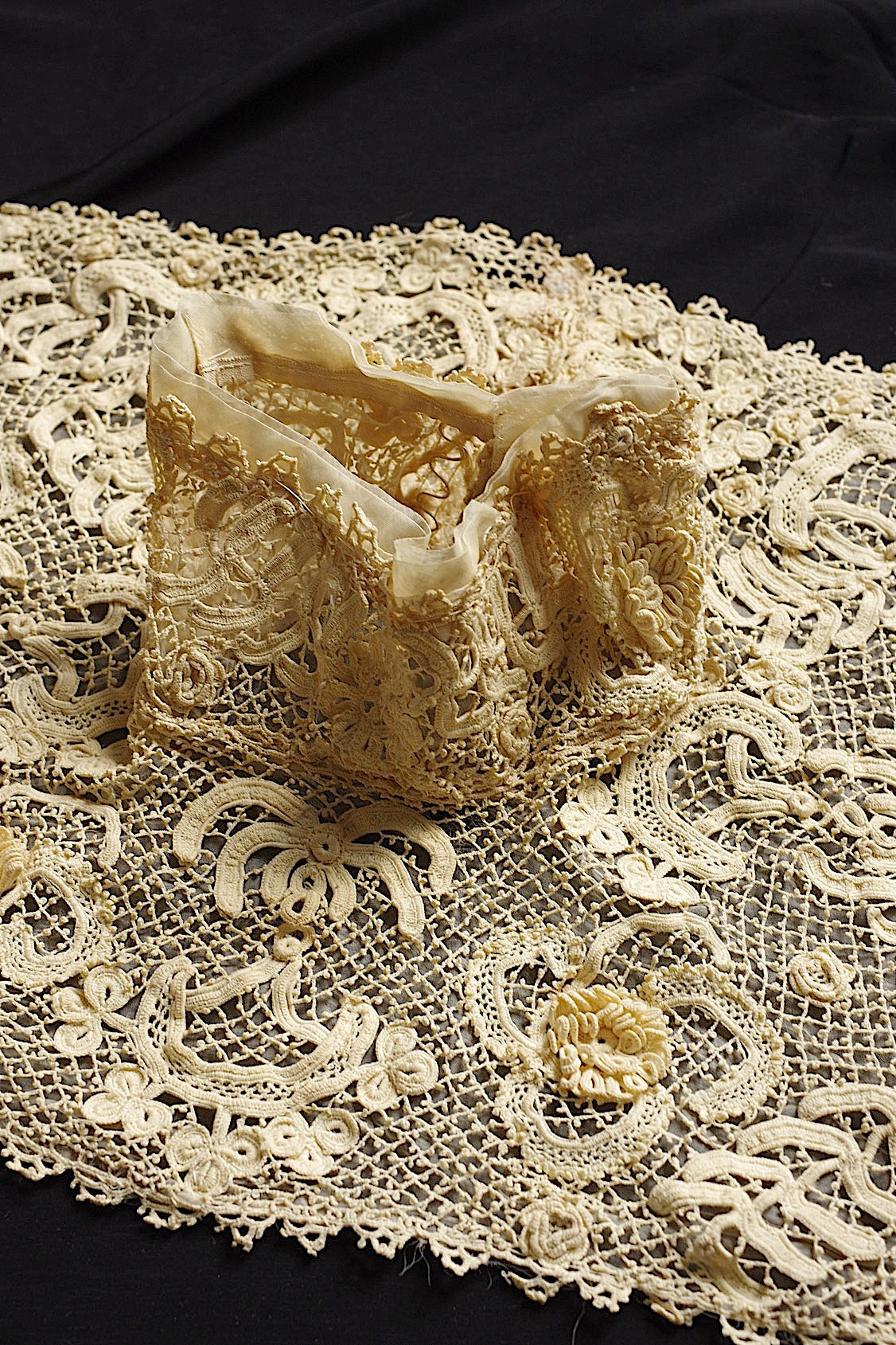 アンティークレース　dentelle ancienne　襟3