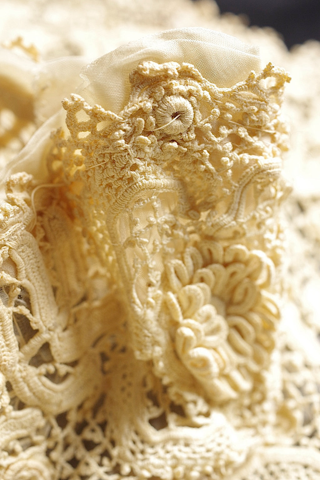 アンティークレース　dentelle ancienne　襟3