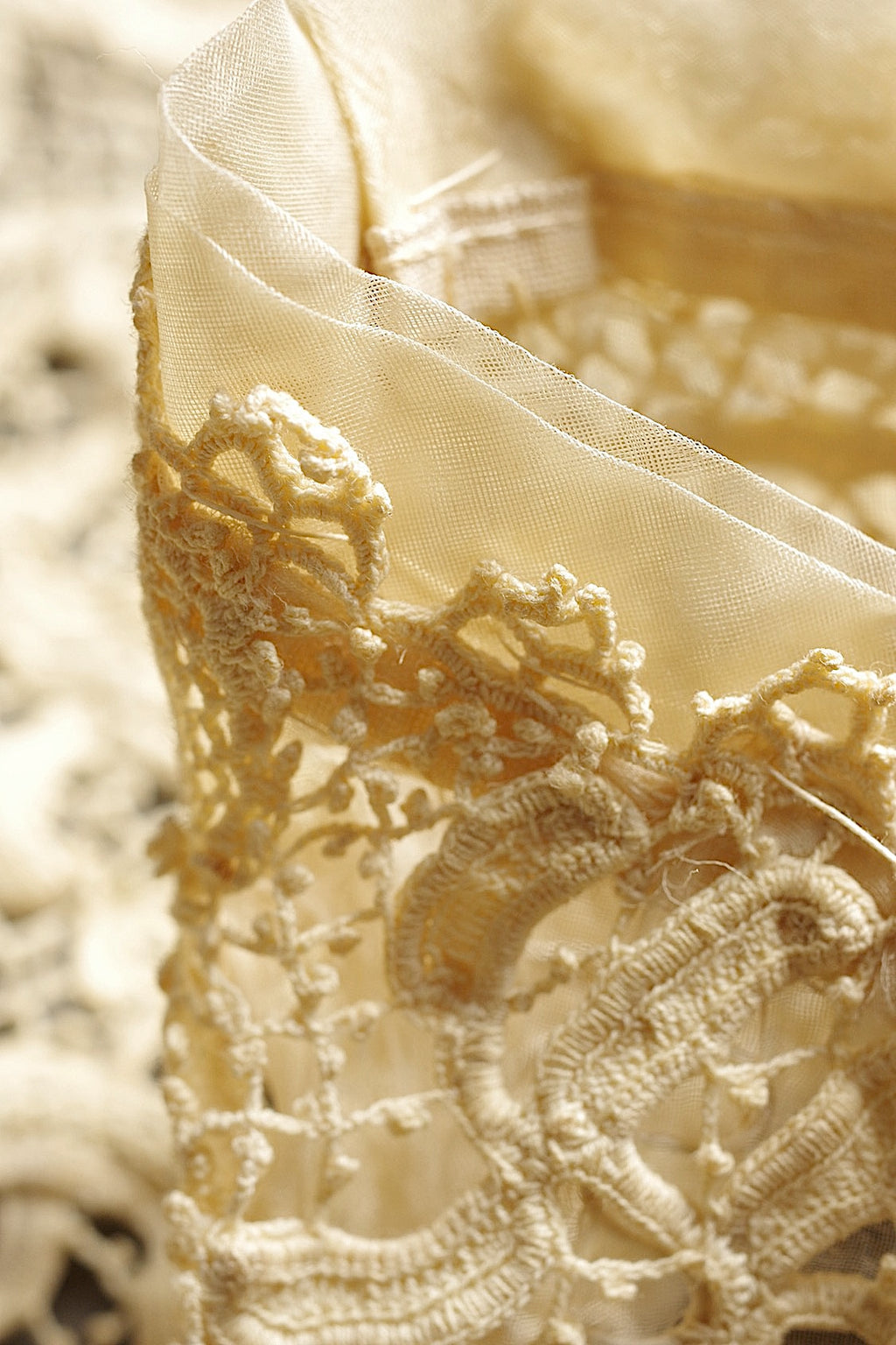 アンティークレース　dentelle ancienne　襟3