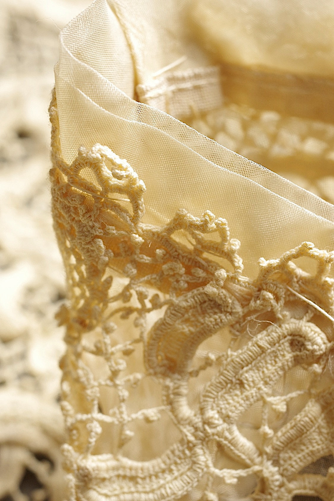 アンティークレース　dentelle ancienne　襟3