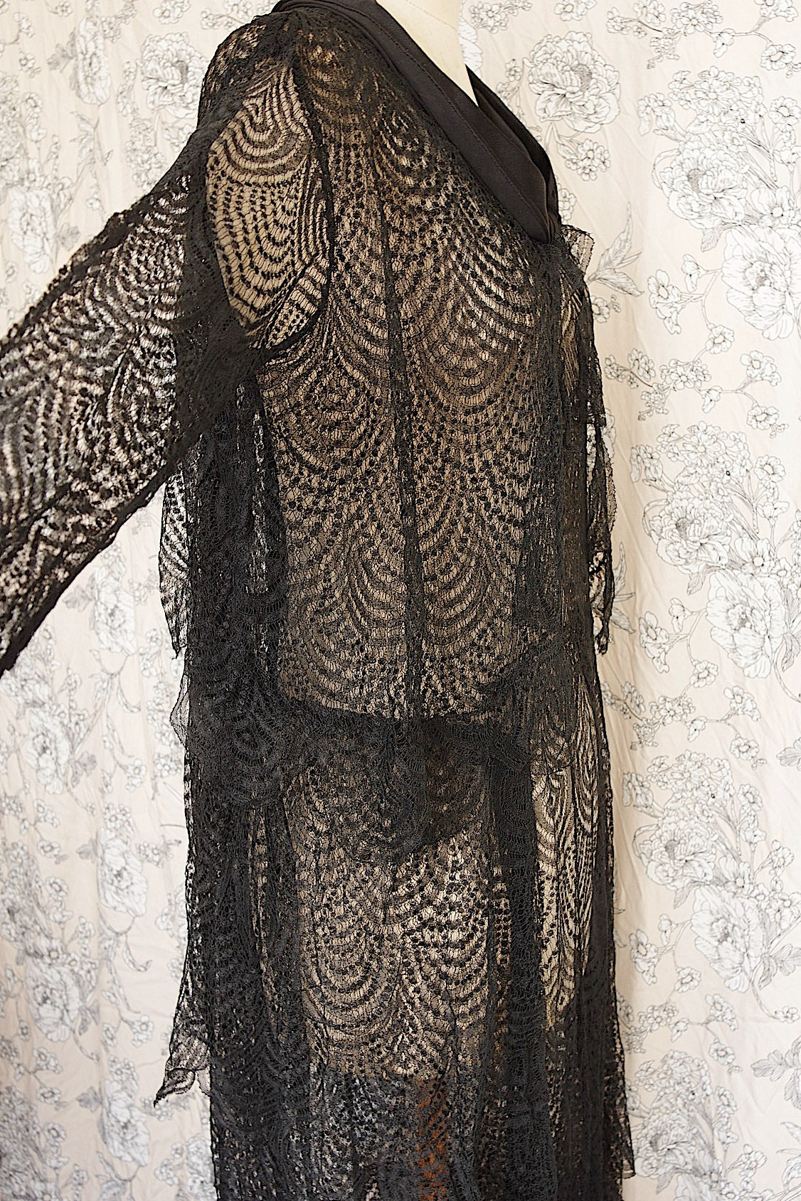 アンティークドレス　vêtement antique レースドレス