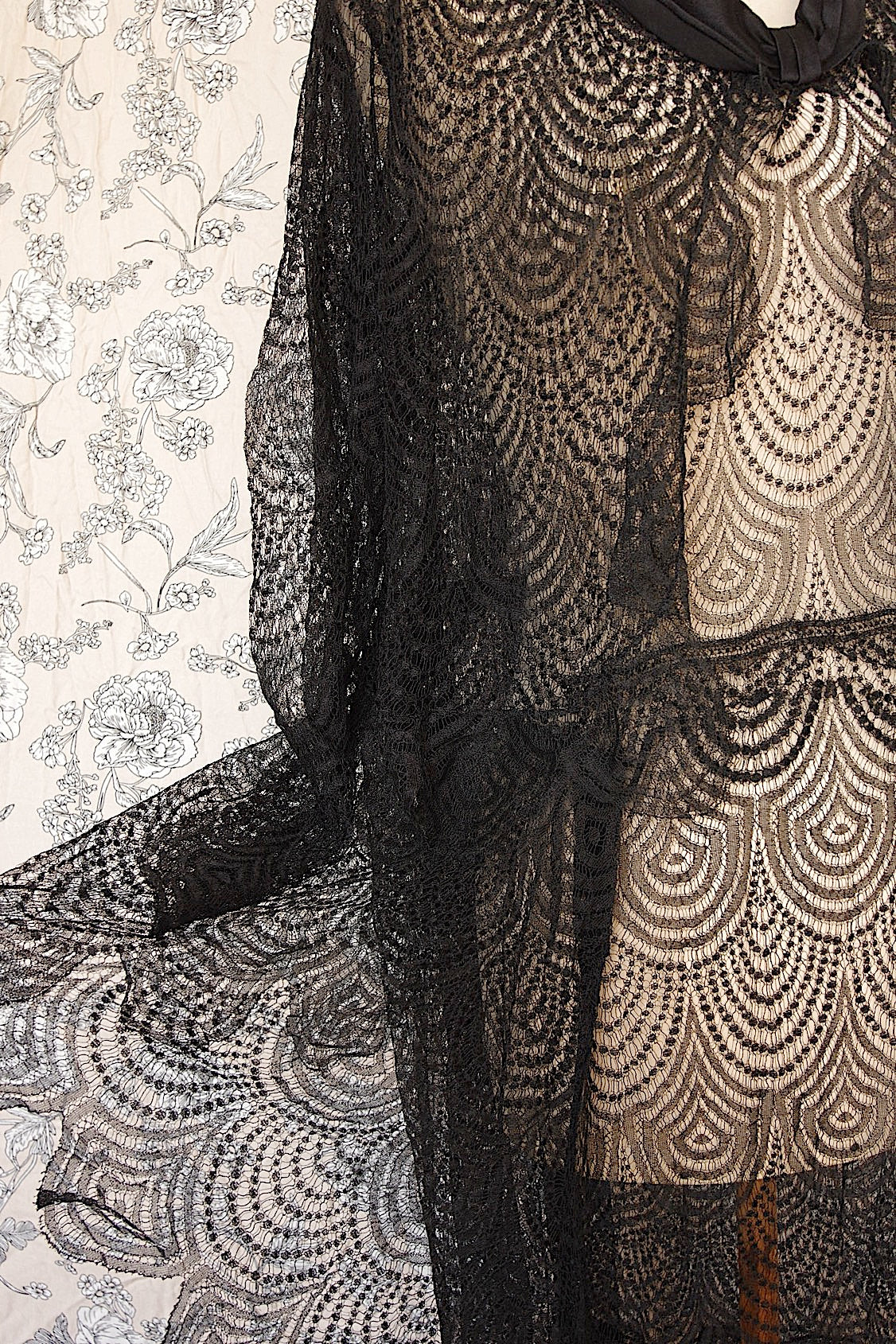 アンティークドレス　vêtement antique レースドレス