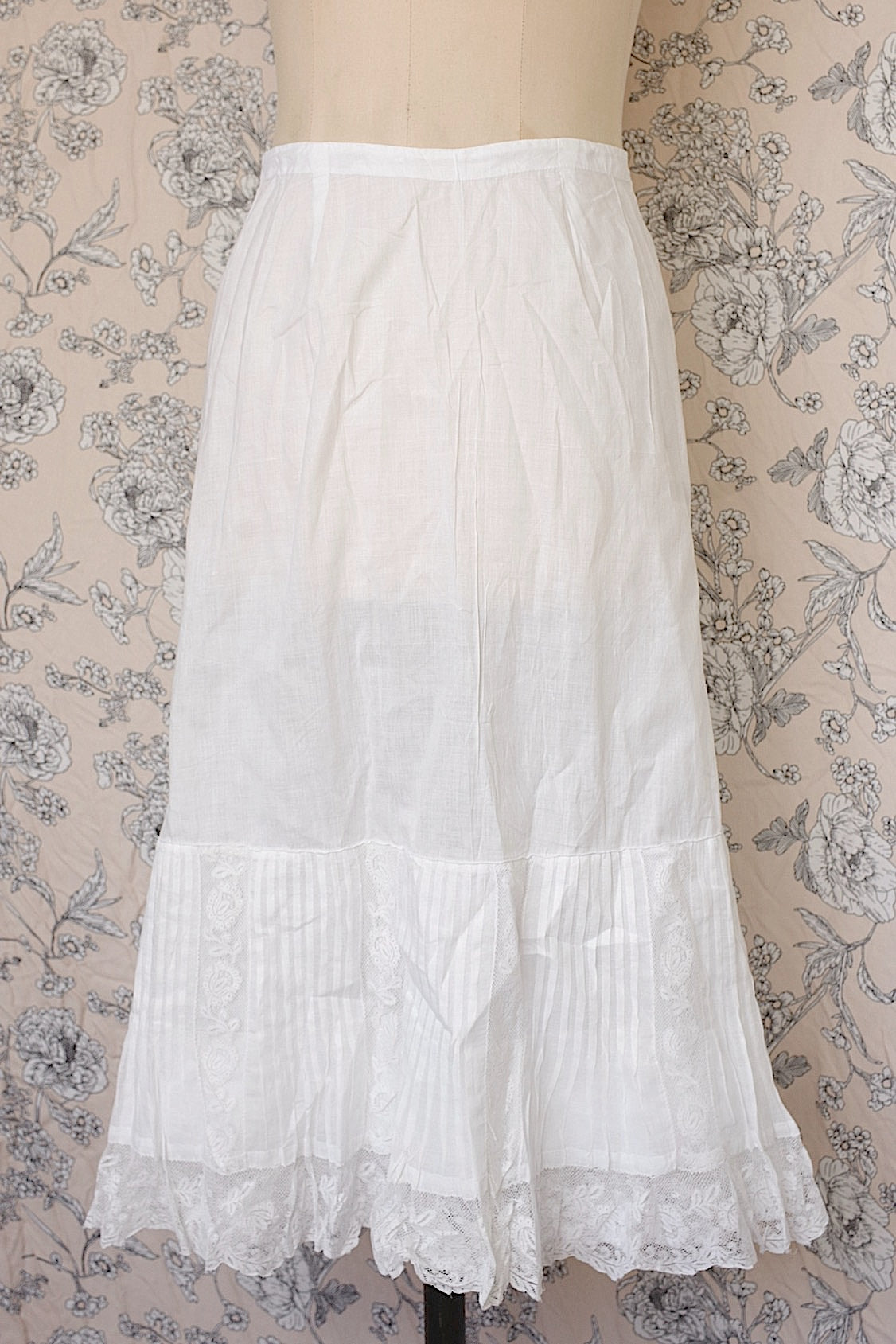 アンティークスカート　vêtement antique レーススカート2