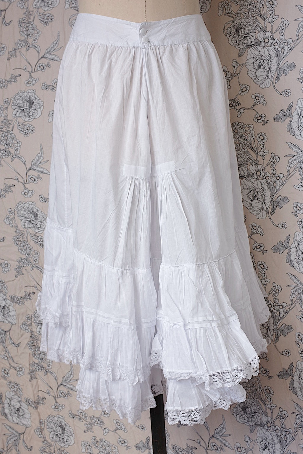 アンティークスカート　vêtement antique レーススカート3