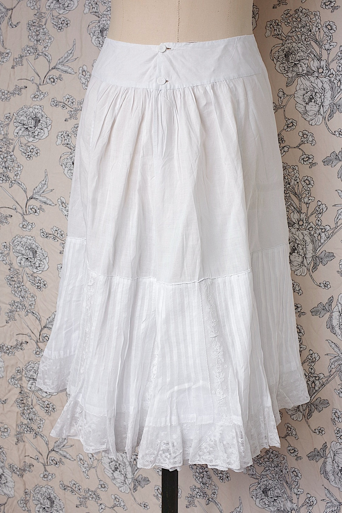 アンティークスカート　vêtement antique レーススカート4