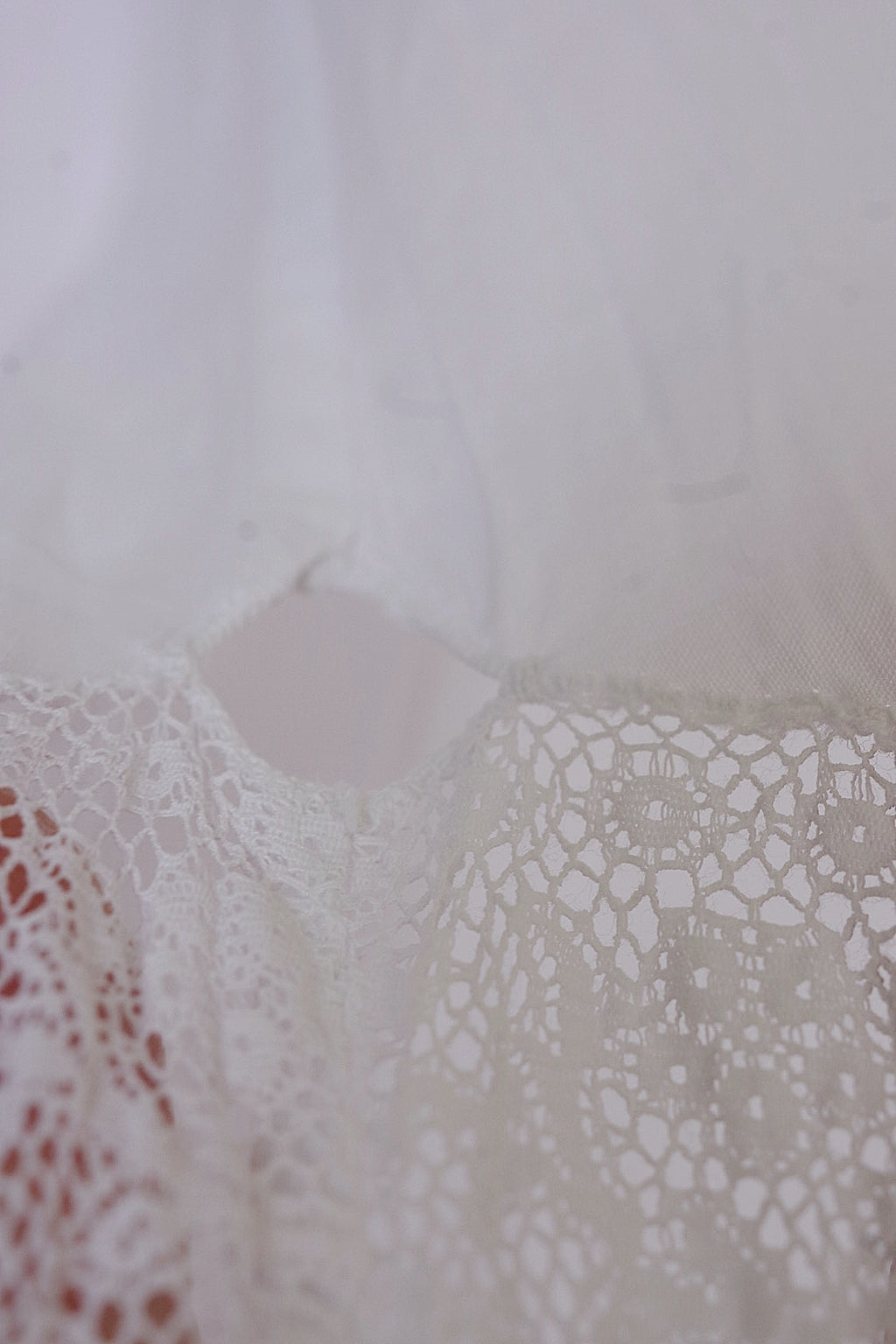 アンティークレース羽織　vêtement antique