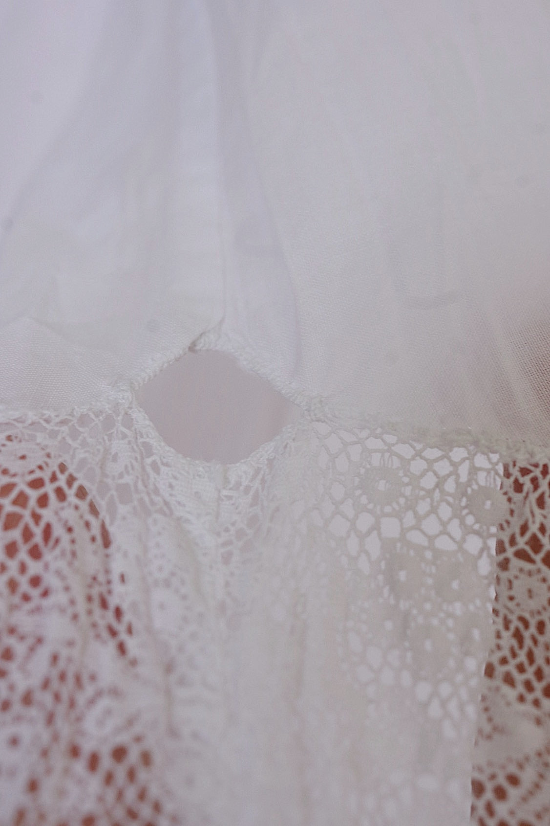 アンティークレース羽織　vêtement antique