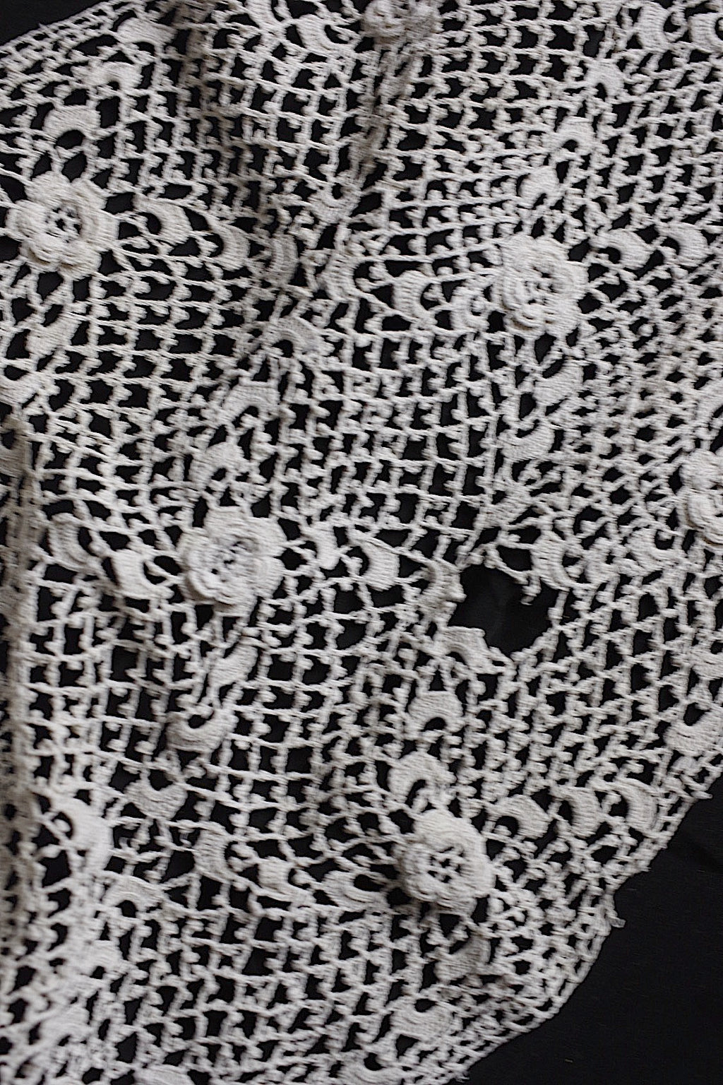 アンティークレース　dentelle ancienne　クロシェレース　素材用