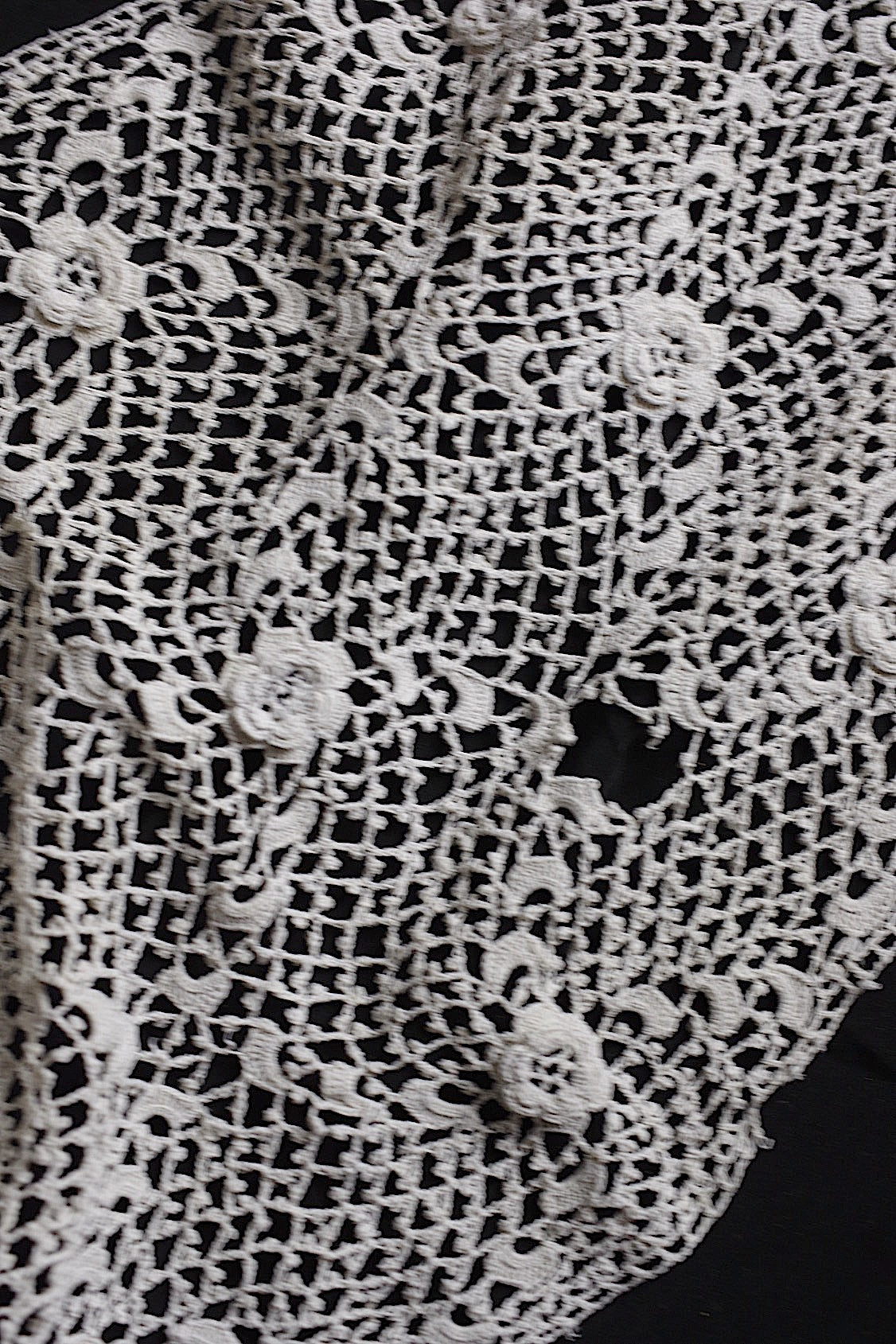 アンティークレース　dentelle ancienne　クロシェレース　素材用