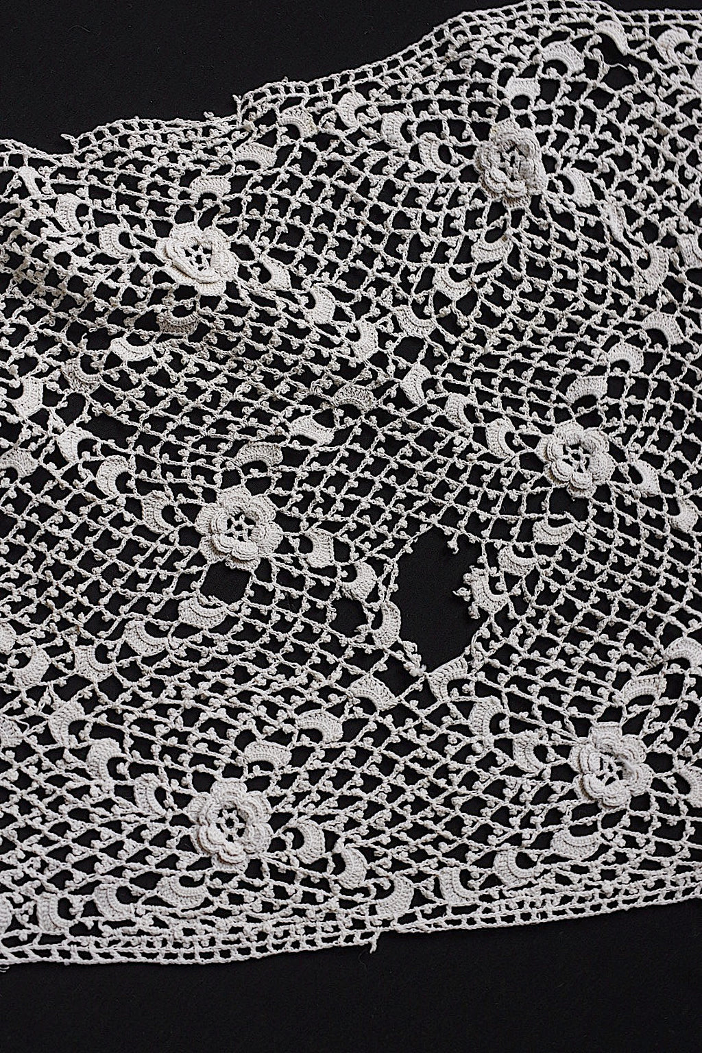 アンティークレース　dentelle ancienne　クロシェレース　素材用