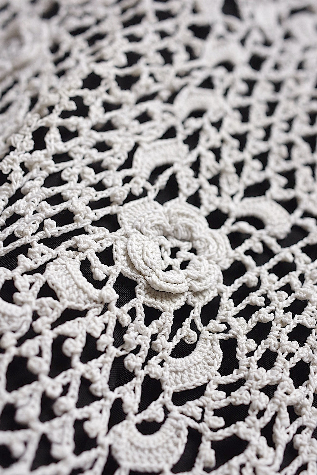 アンティークレース　dentelle ancienne　クロシェレース　素材用