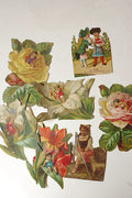 アンティークデコパージュ　papier antique lot