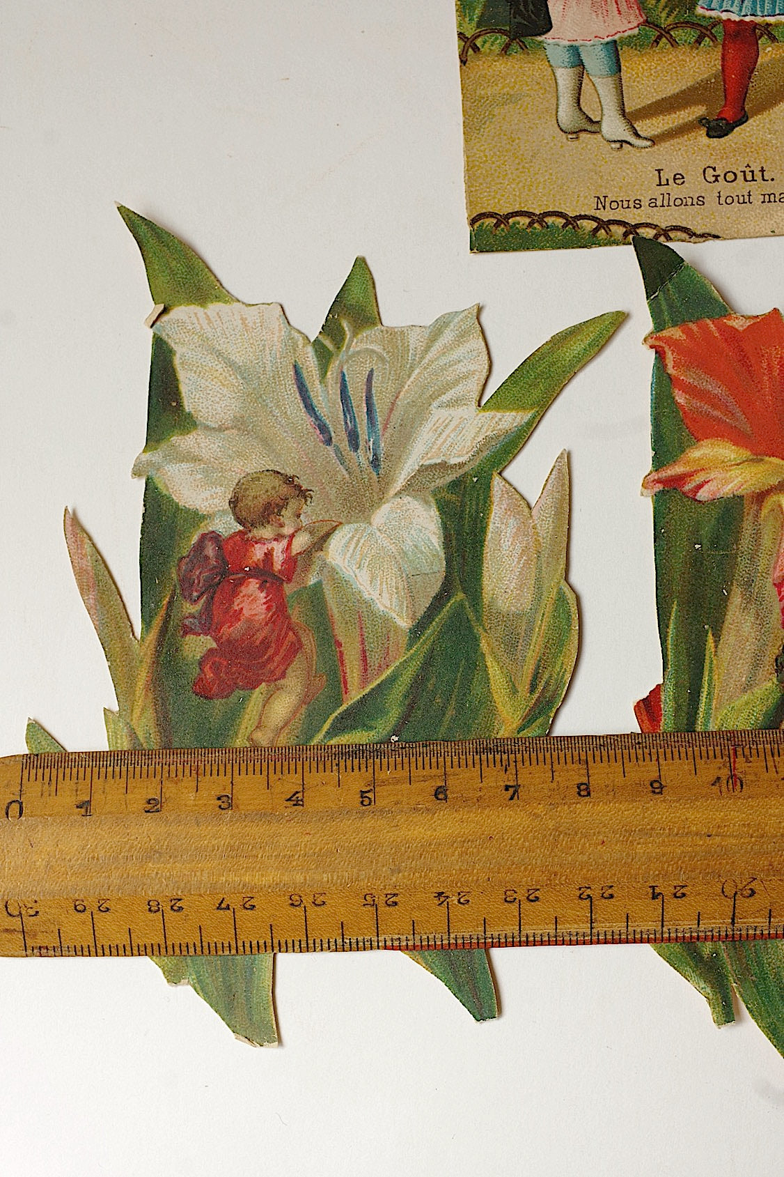 アンティークデコパージュ　papier antique lot