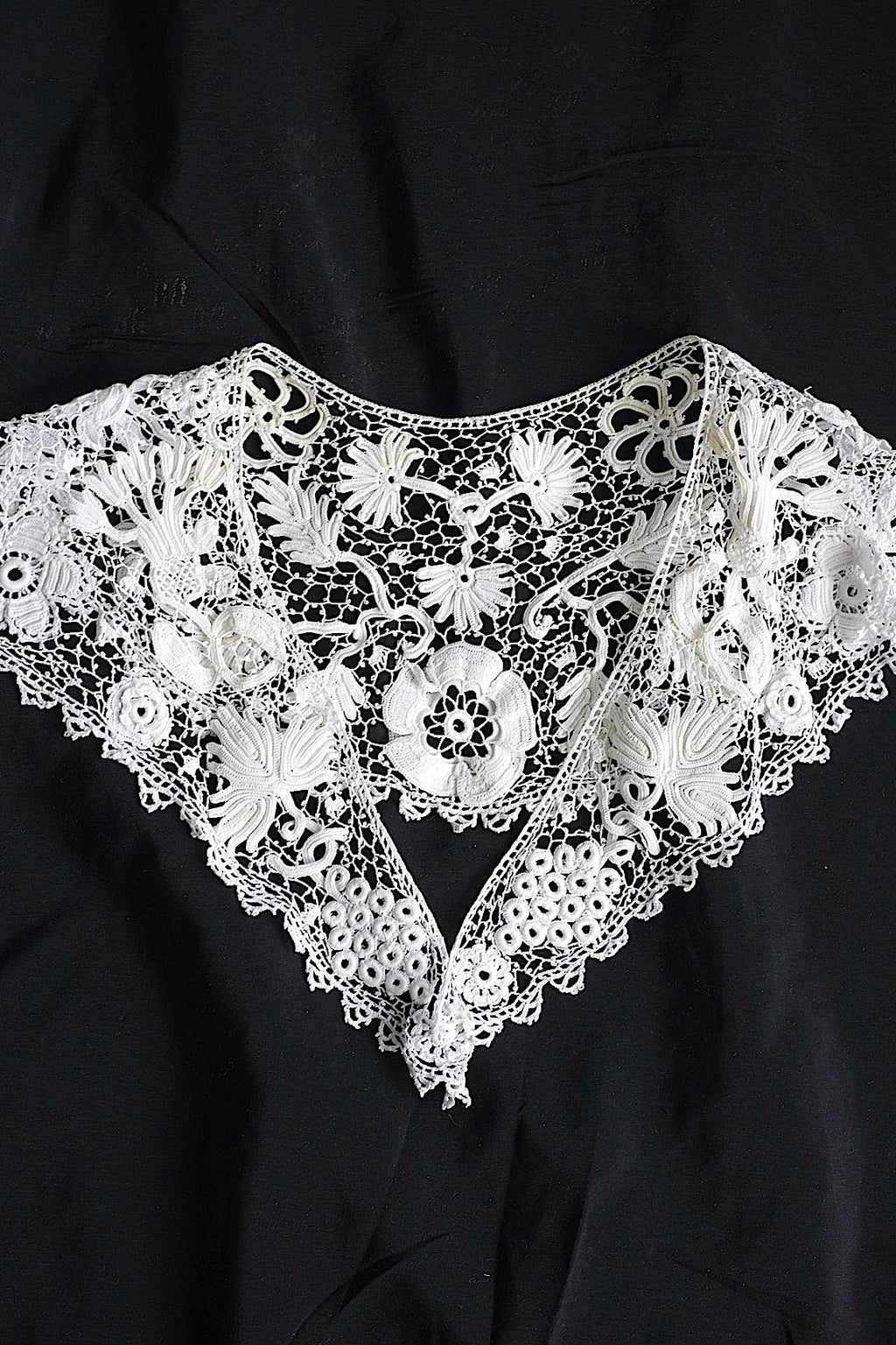 アンティークレース　dentelle ancienne レース襟1