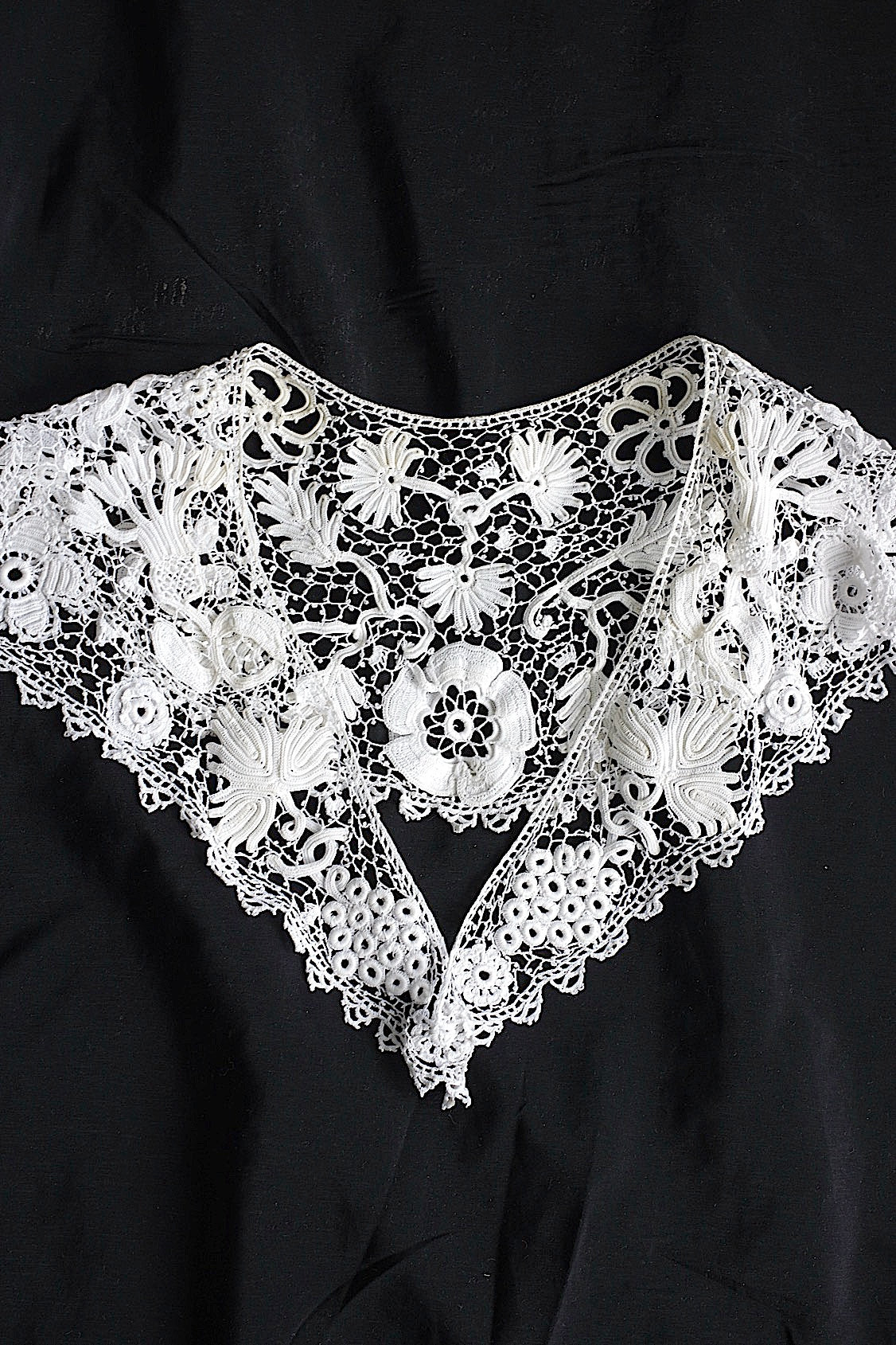 アンティークレース　dentelle ancienne レース襟1