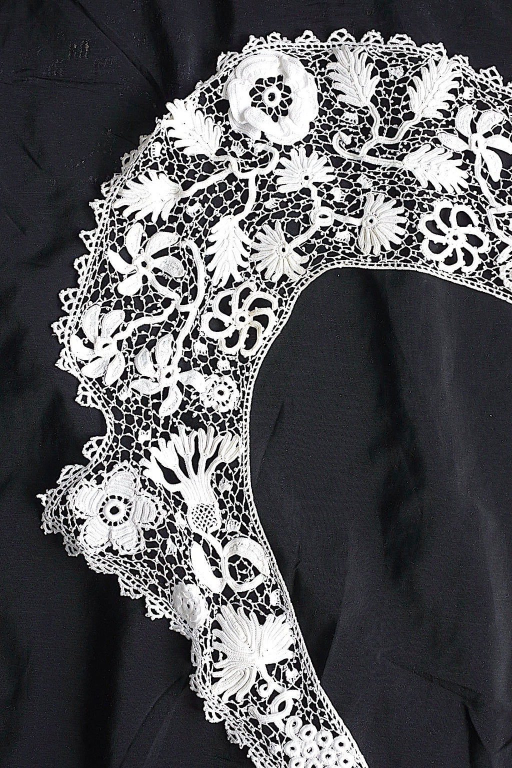 アンティークレース　dentelle ancienne レース襟1