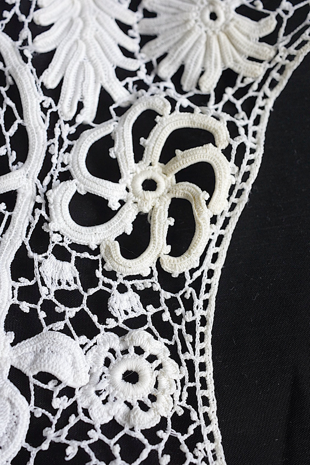 アンティークレース　dentelle ancienne レース襟1