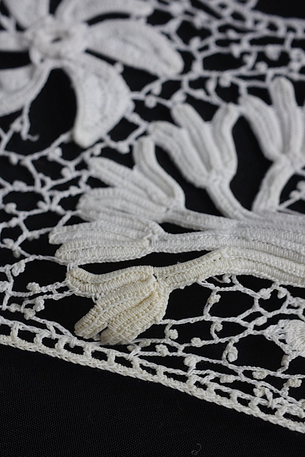 アンティークレース　dentelle ancienne レース襟1