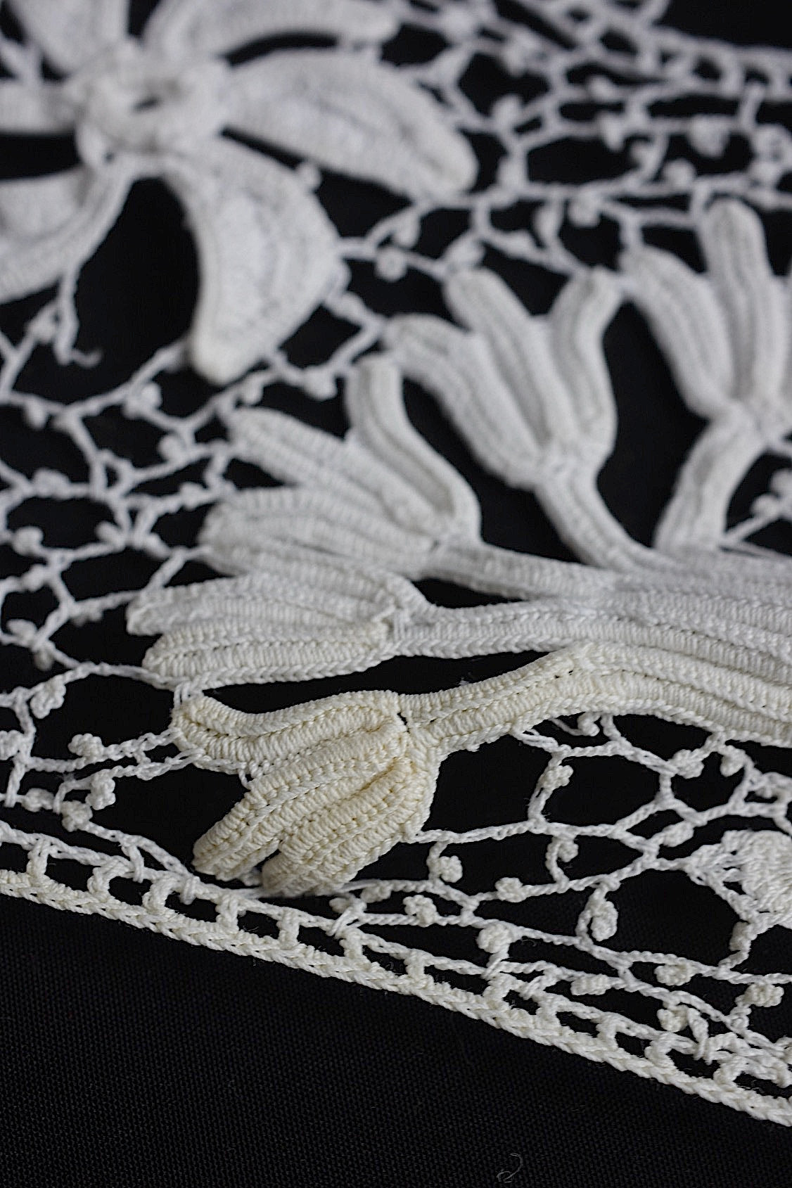 アンティークレース　dentelle ancienne レース襟1