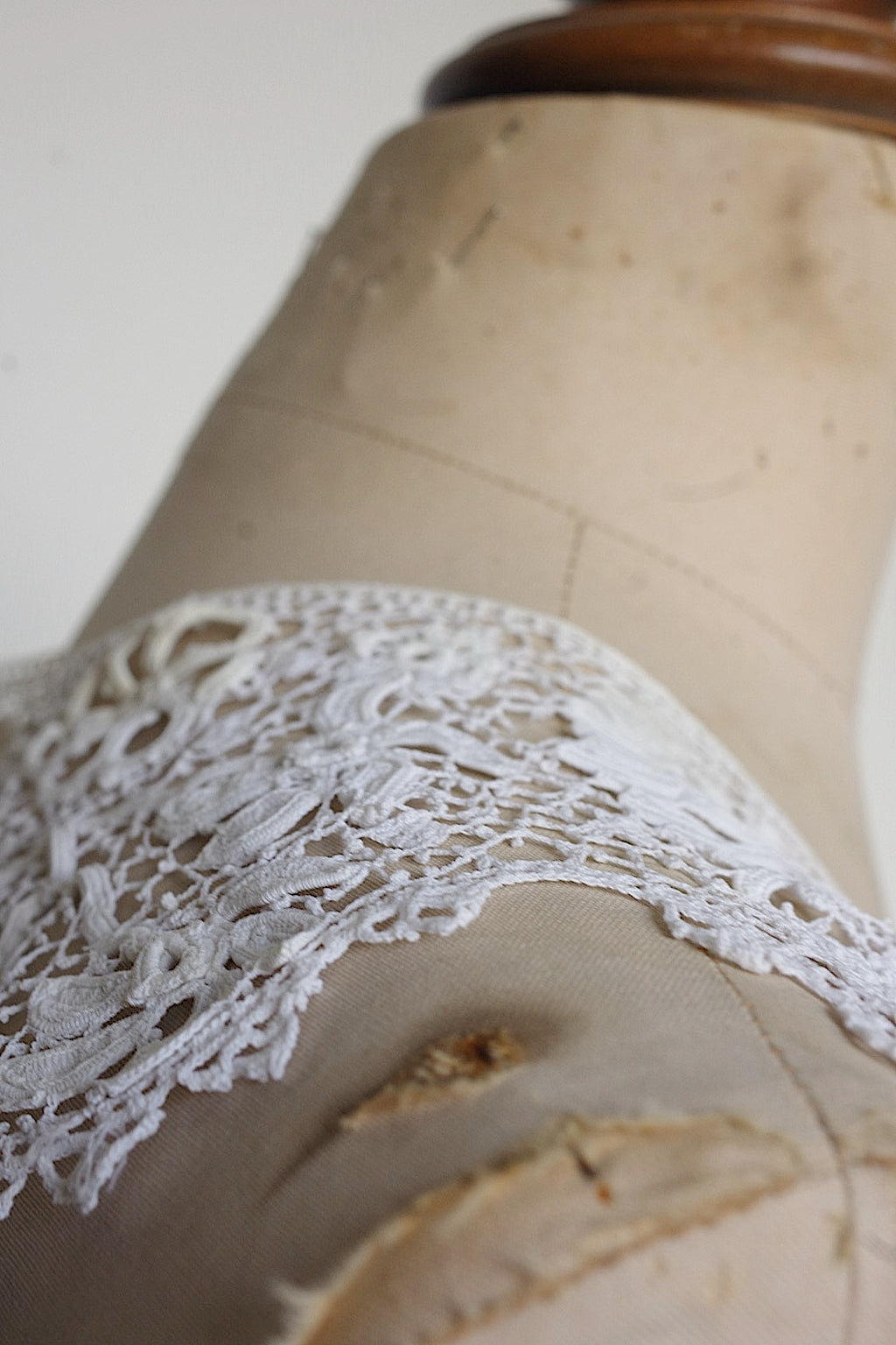 アンティークレース　dentelle ancienne レース襟1