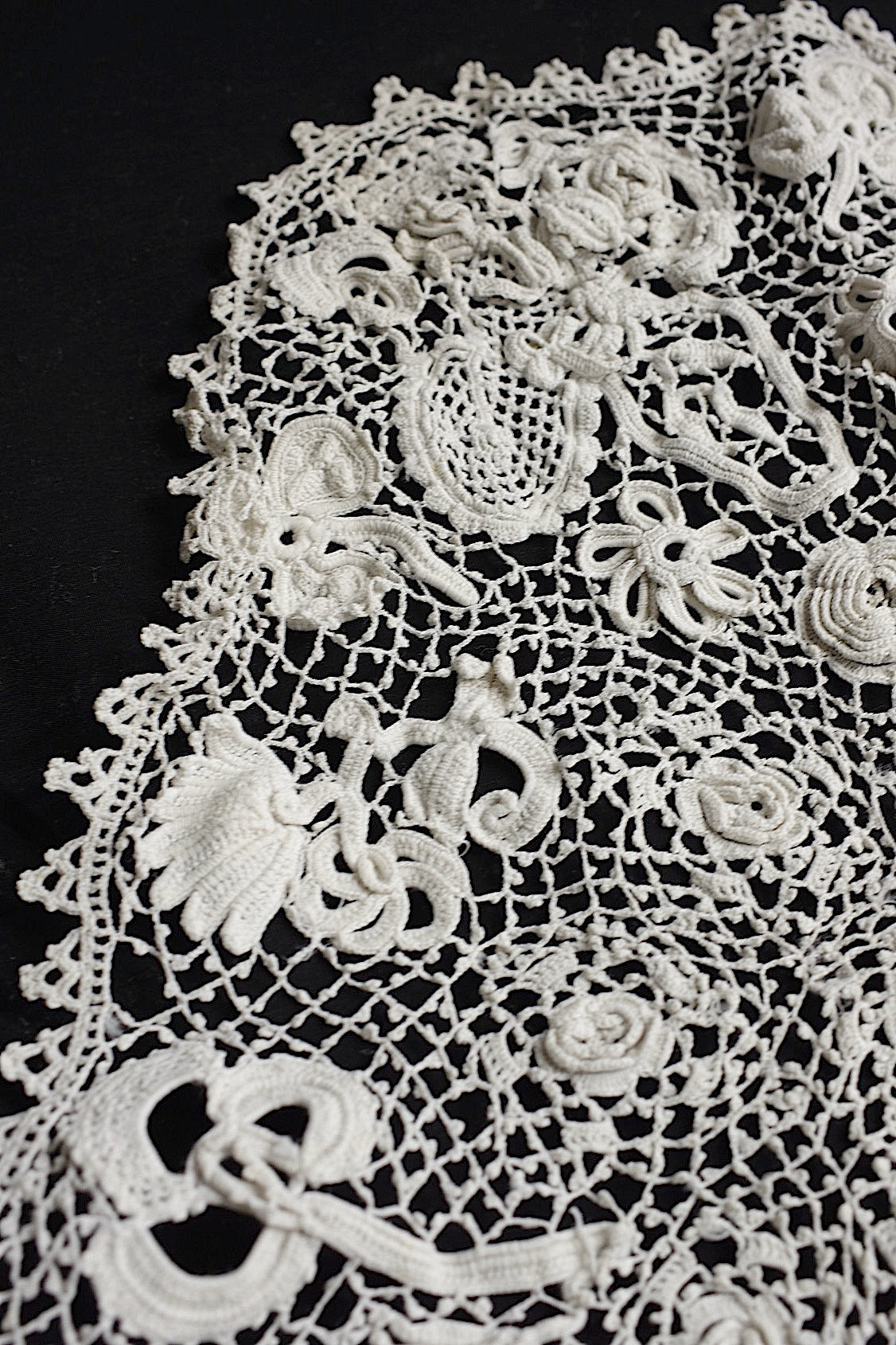 アンティークレース　dentelle ancienne レース襟2