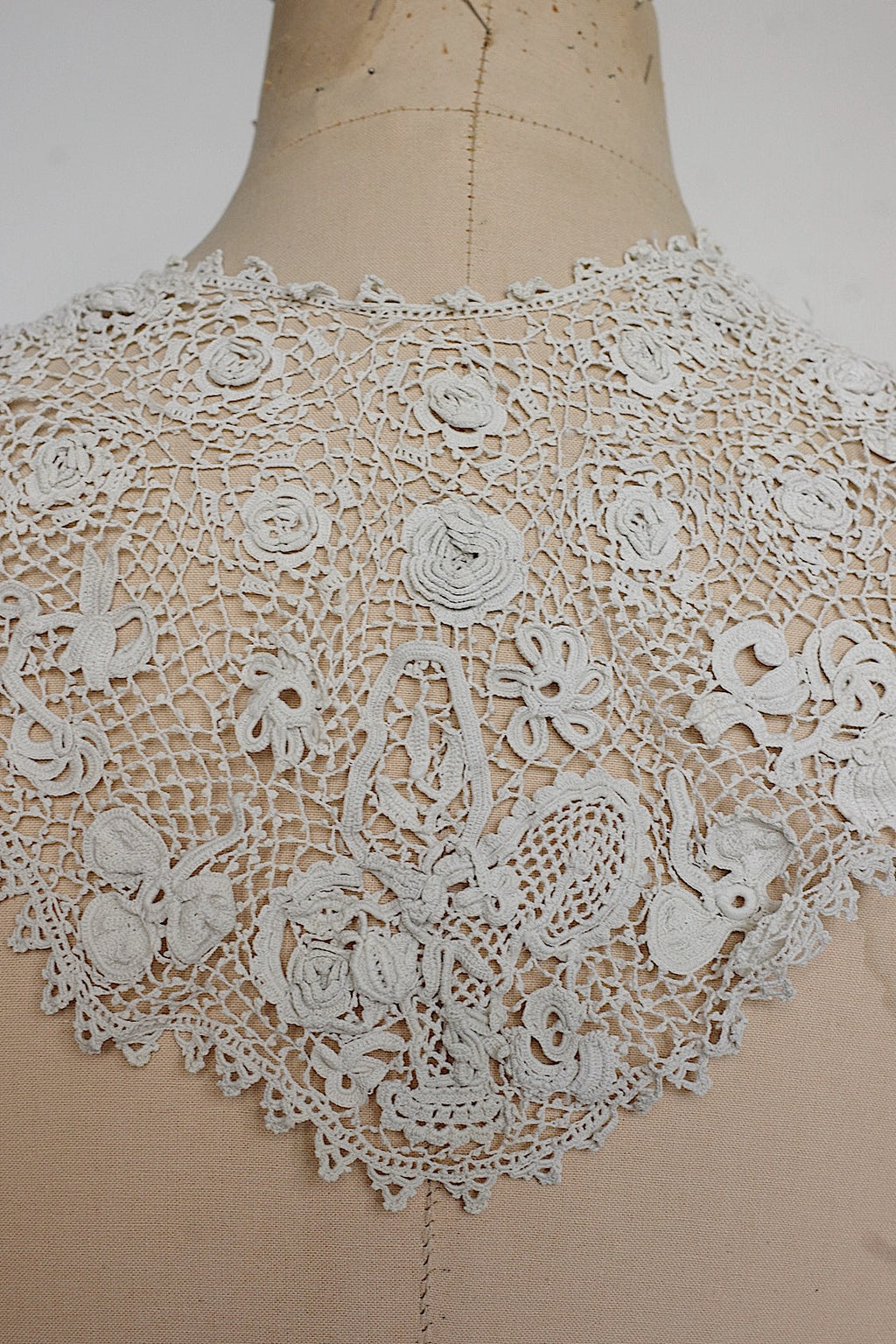 アンティークレース　dentelle ancienne レース襟2