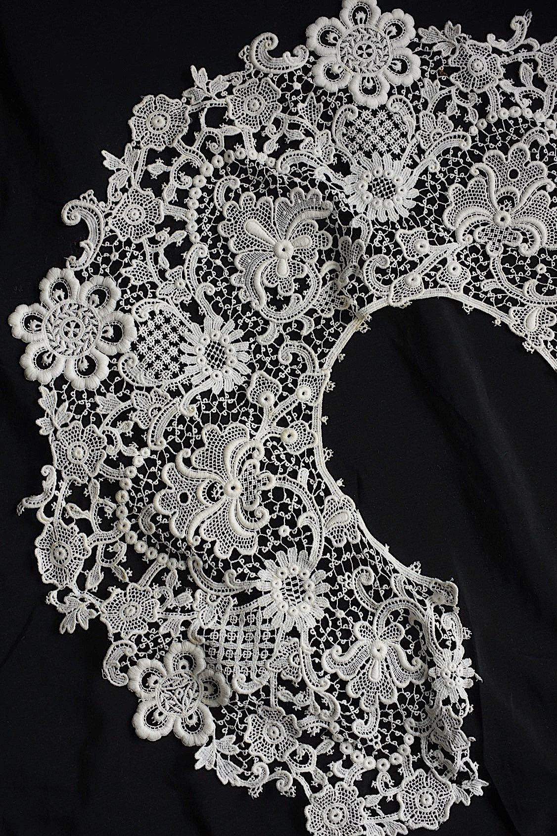 アンティークレース　dentelle ancienne レース襟3