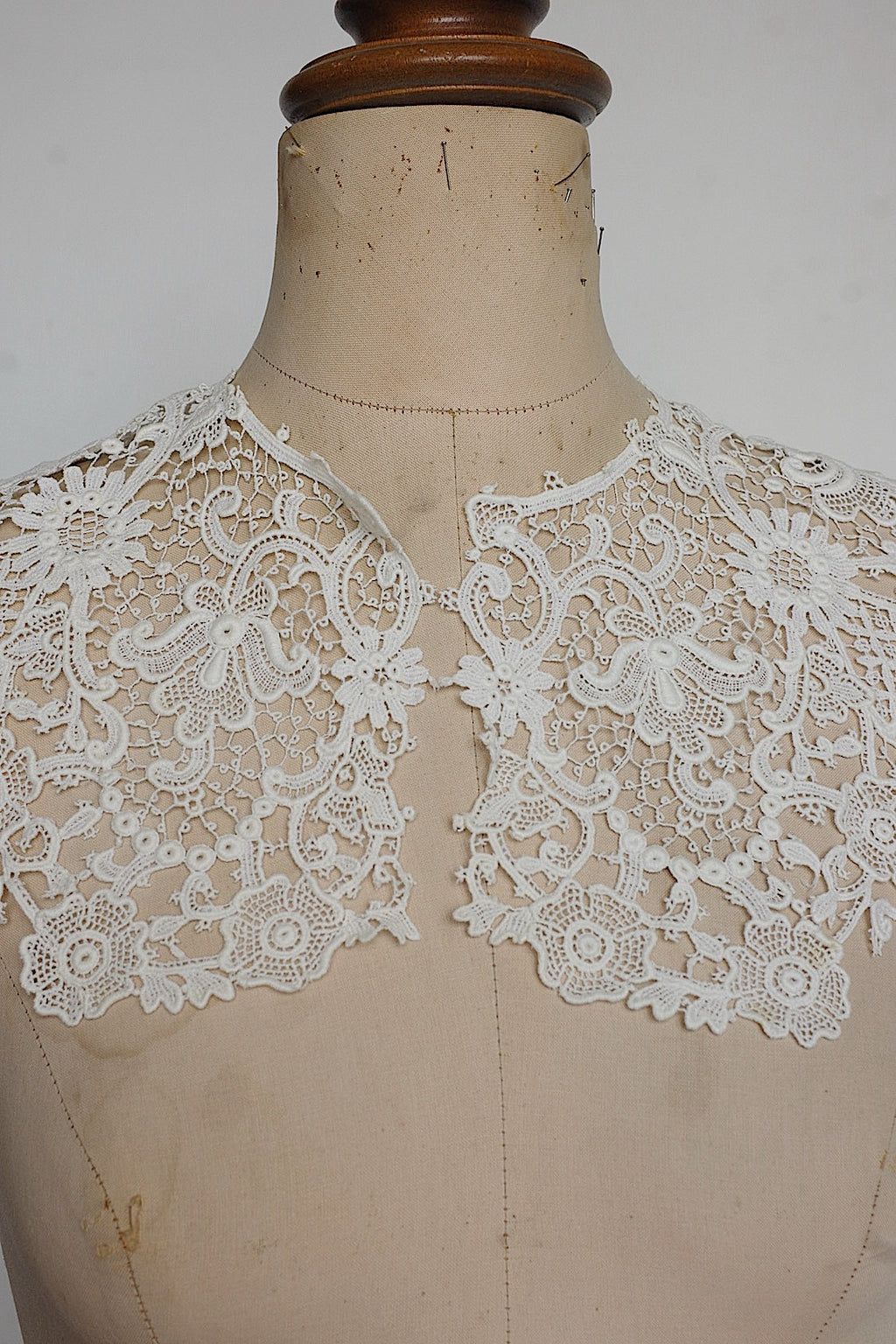 アンティークレース　dentelle ancienne レース襟3