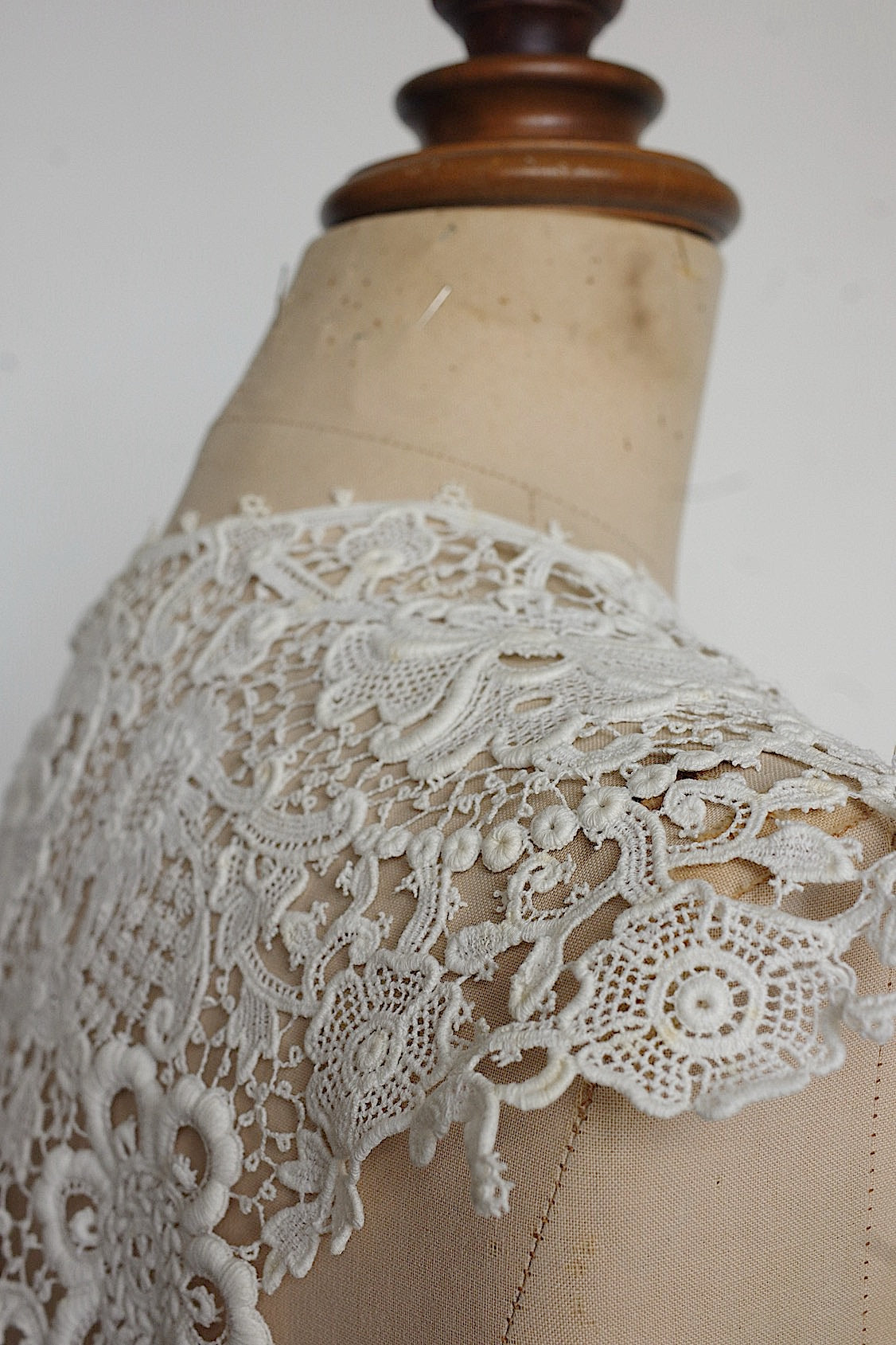 アンティークレース　dentelle ancienne レース襟3